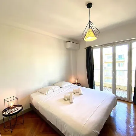 Large Flat Terrace Sea View, Promenade Des * 니스