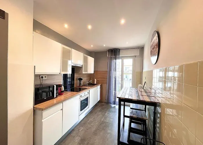 Large Flat Terrace Sea View, Promenade Des Lägenhet