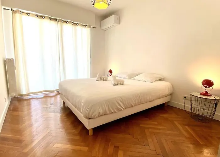 Large Flat Terrace Sea View, Promenade Des Lägenhet *